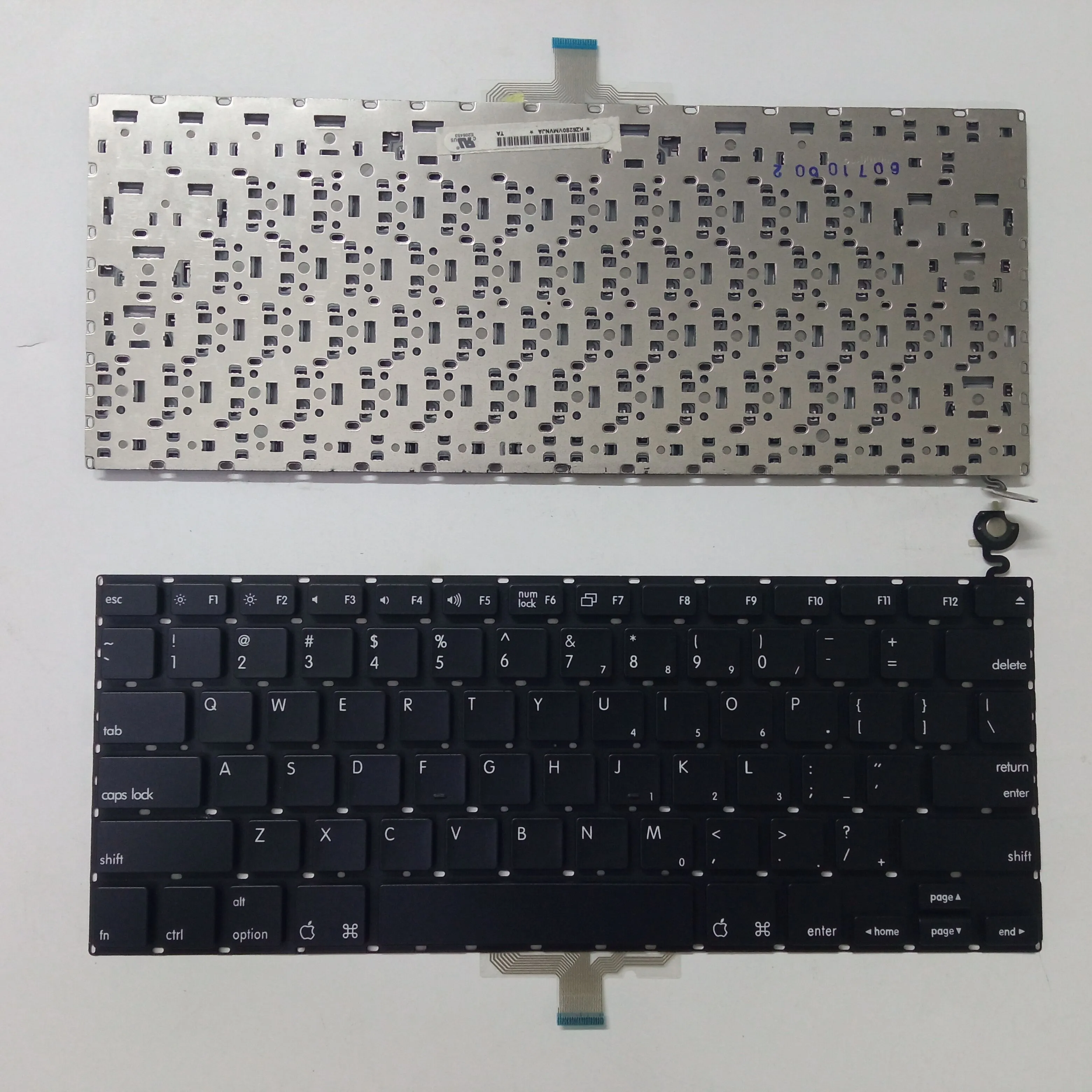 Picture of Laptop US keyboard forNew Replacement Keyboard Laptop For APPLE A1181 small carriage return BLACK US US Layout